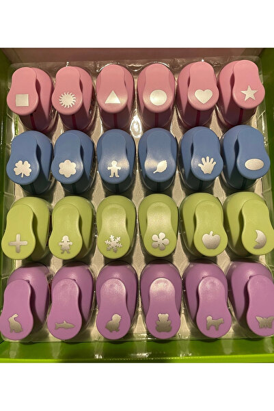 Mçb Group Şekilli Orta Boy Delgeç Desenli Delgeç ( 1 ADET FİYATIDIR)