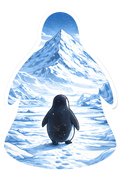 Parti Tasarla Nihilist Penguen Etiketi | Motivasyonel Sticker 2 Adet | Laptop...