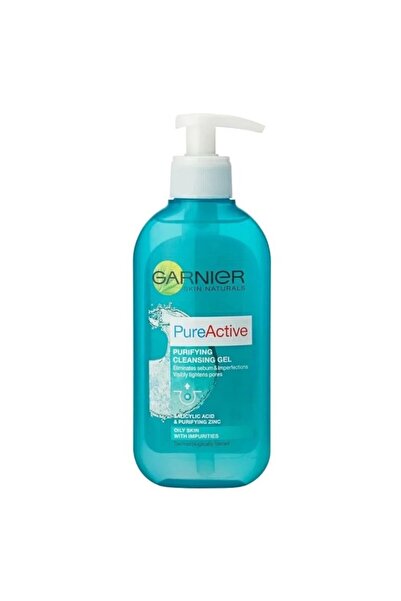 Garnier Skin Naturals Active Cleansing Gel with Pump, Oily Skin with Imperfec...