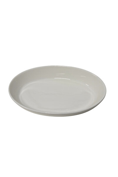Bien Servi 2-Piece High Quality Oval Shaped Shiny Finish Plate