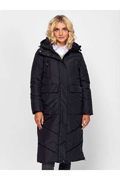 Heavy Tools Women's quilted winter jacket NAURI BLACK M