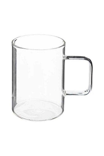 Secret de Gourmet 6-Piece Mia Borosilicate Glass Mug Set Clear 450 ml