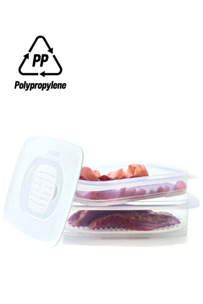 Generic Tupperware 4-Piece Dishwasher Safe Polypropylene Snack Stacker Set