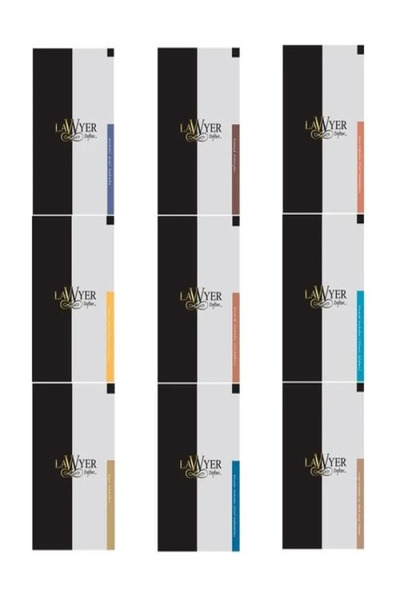 Savaş Yayınevi Hukuk Öğrencileri İçin Lawyer Defter Seti 3. Sınıf Savaş Yayın...