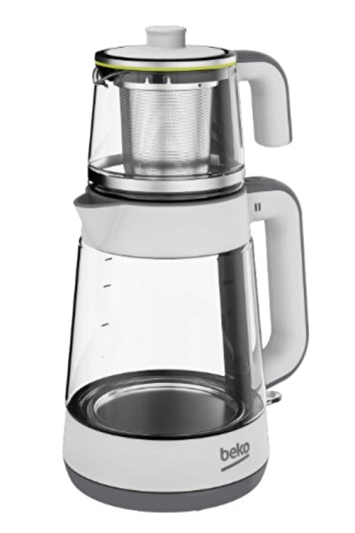 Beko Çay Makinesi, Cam Demlikli, 1900 W, Modern Tasarım, Kolay Kullanım