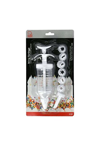 Chef Craft Icing Syringe White 10 Inch
