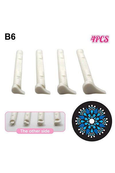 Choice3 مجموعة أدوات تنقيط الزهور من جيتينج B6، 4/5 قطع، قلم تنقيط للرسم، أدا...