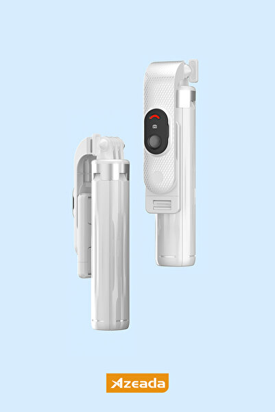 Jopus Bluetoothlu ve Şarjlı Kumandalı - Selfie Çubuğu Tripod Özellikli Beyaz ...