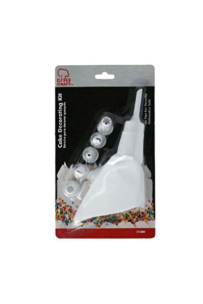 Chef Craft 6-Piece Cake Decorating Kit