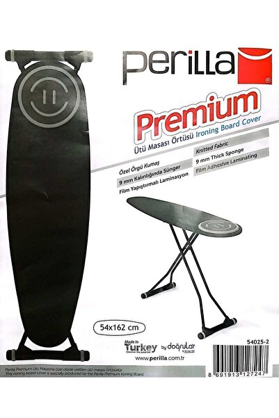 FeyzaDesign Yüksek Kaliteli Antrasit Ütü Masası Kılıfı, Koruma ve Şıklık Sunar