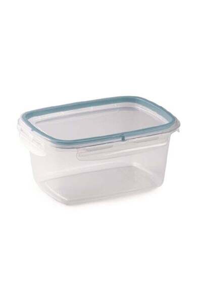 Generic Snips 3-Piece Plastic Rectangular Food Container Set Clear and Blue 1...