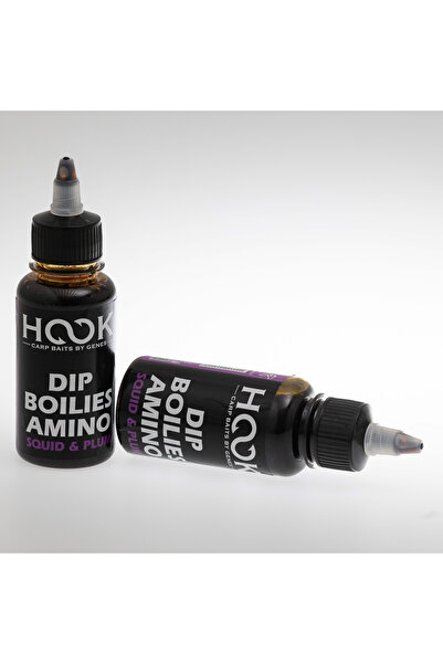 HOOK - Carp Baits By Genes Boilies DIP AMINO 100ML – SQUID & PLUM