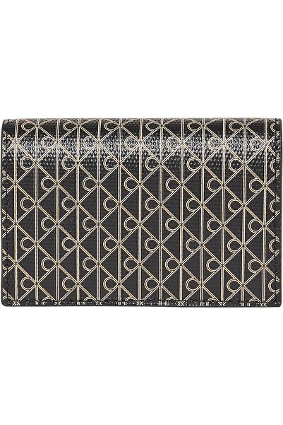 Tommy Hilfiger EMBLEM AOP ACCORDION CARDCASE OS 2XA BLACK AOP