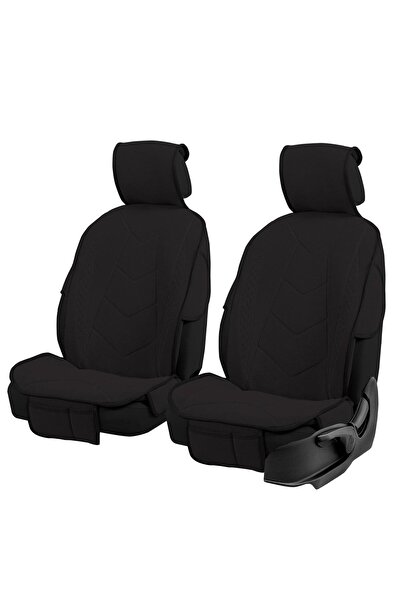 VelurPRO Comfort 4-Piece Car Seat Cushion (BLACK)