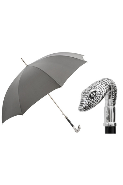 PASOTTI Yılan Baş Figürlü Otomatik Şemsiye 95 cm
