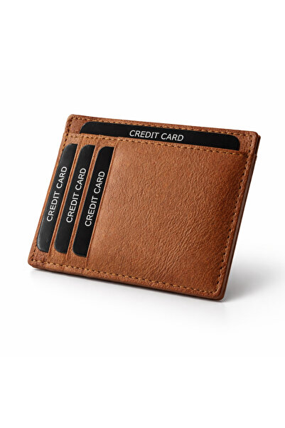 G-Atlantic Slim Genuine Leather Card Holder for Men – Minimalist Wallet (Fron...