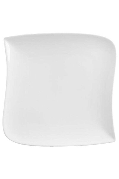 Secret de Gourmet Square Shape Soup Plate White 21 cm