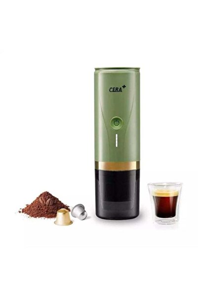cera + Portable Mini Espresso Machine | Rechargeable Car Coffee Maker