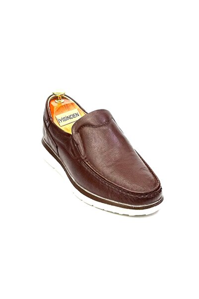 İYİSİNDEN SHOES أحذية رجالية كلاسيكية من الجلد الطبيعي بدون أربطة |   نعل بول...