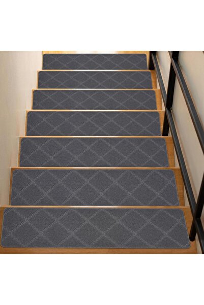 Arabest دواسات للسلالم الخشبية الداخلية، عبوة من 7 قطع، مقاس 76 × 20.3 سم، دو...