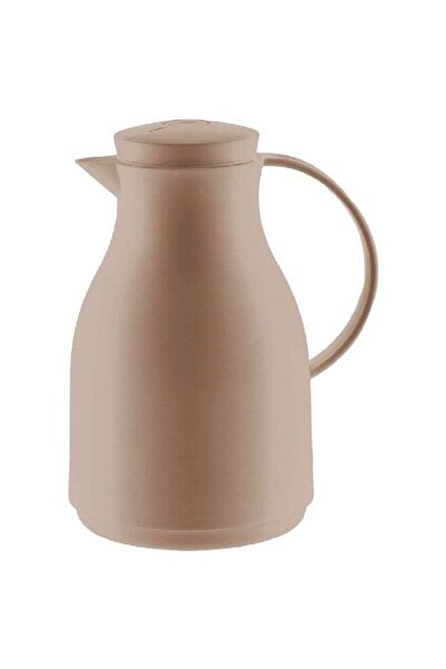 Bien Servi Elegant Design Plastic Vacuum Flask Sand 1 L