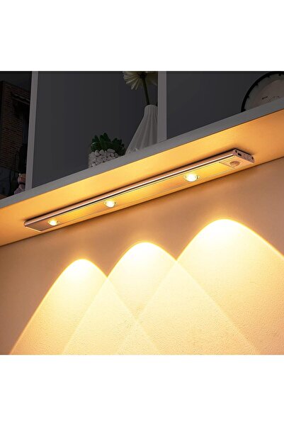 Arabest Under Cabinet Lights LED Motion Sensor Indoor, USB Rechargeable, 3 Li...