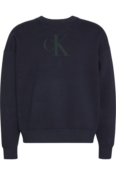 Tommy Hilfiger LS CTTN CASHMERE 3D LOGO CRWNK S