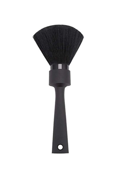 HALAMODO فرشاة ناعمة للرقبة والوجه - أسود