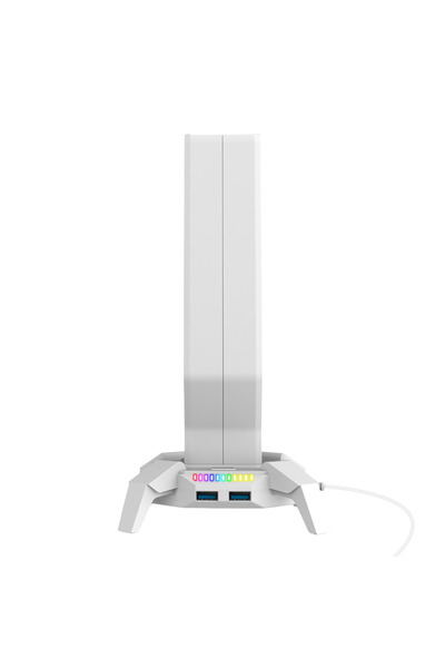 Rampage RM-H27 IGRIS Type-C RGB Beyaz Kulaklık Standı RM-H27 IGRIS BEYAZ