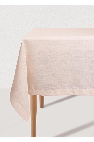 The Mia Rectangular Tablecloth Etamin Beige 150X230 cm