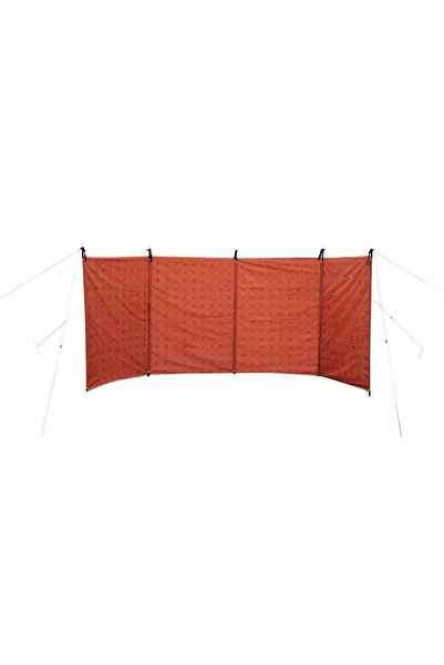 AL SANIDI حاجز رياح خارجي للرحلات، أحمر، مقاس 440 سم طول × 160 سم عرض