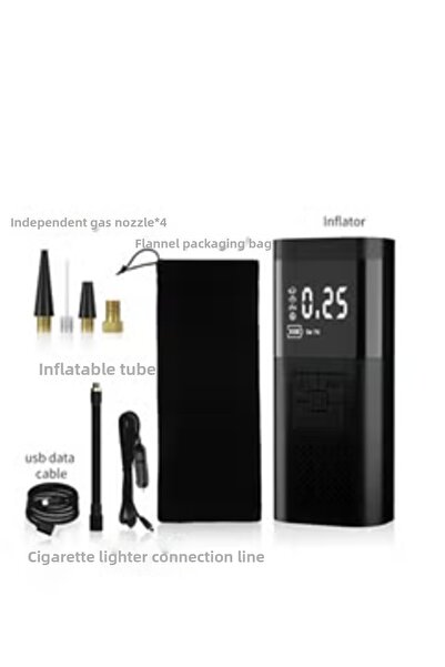 Primo Plus مضخة نفخ إطارات السيارة المحمولة بضاغط هواء