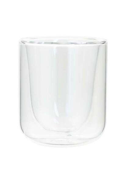 Secret de Gourmet Elegant Design Double Wall Glass Espresso Cup Clear 80 ml