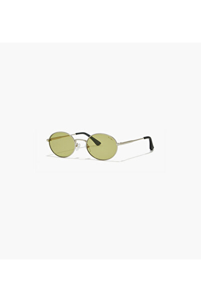 BlackOut Unisex Green Lens 53 mm Oval Sunglasses