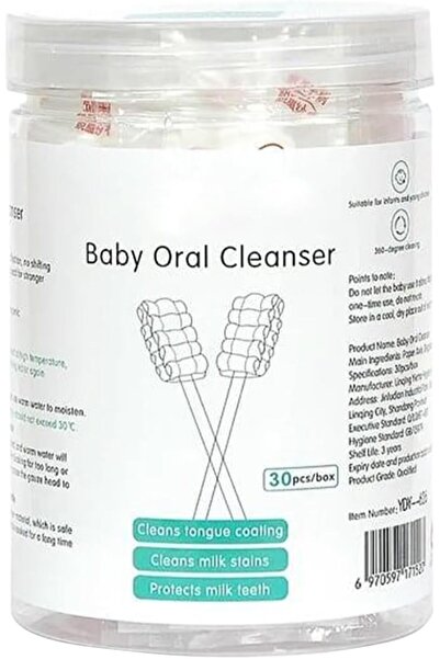 Arabest منظف ​​اللسان - فرشاة شاش ناعمة صحية للعناية اللطيفة، أداة تنظيف الأط...