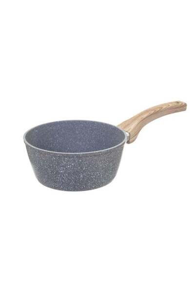 Generic Simply Smart Nature Forged Aluminium Saucepan Grey and Beige 16cm