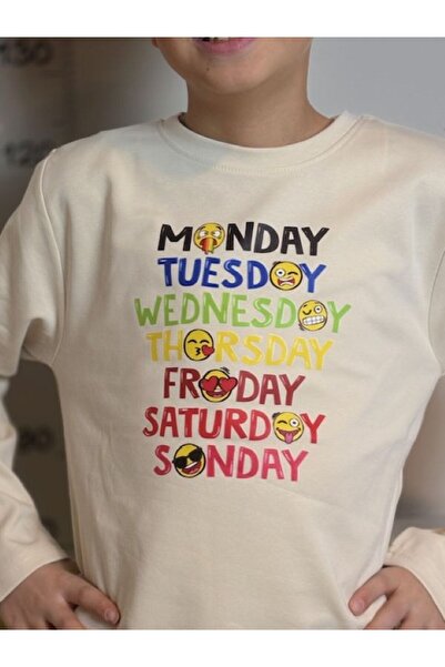 Mir KidsClup تي شيرت بأكمام طويلة من قماش الإنترلوك للجنسين