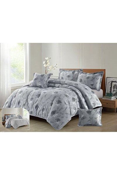 smart home 4-Piece Single Bed Comforter Set | Microfiber Quilt 230x170 | All-...