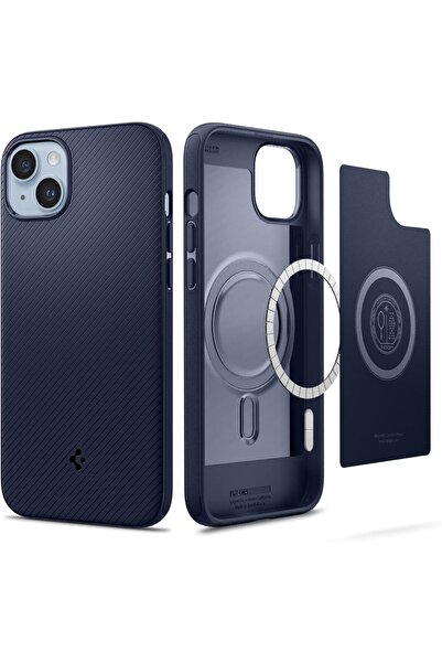 Spigen Magnetic Charging Mag Armor MagFit Phone Case For Apple iphone14 Plus ...