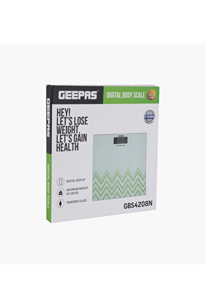 Geepas ميزان الجسم الرقمي