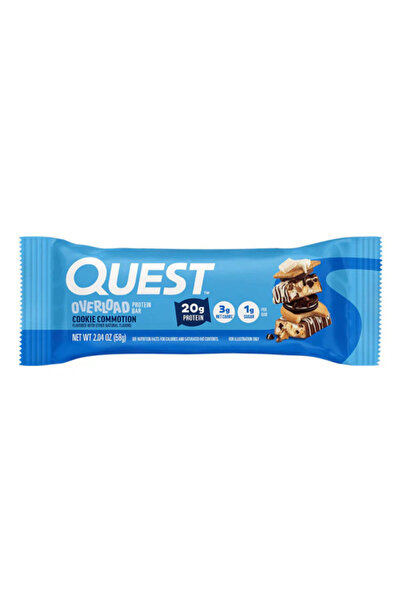 Quest Protein Bar – Overload Cookie Commotion 12 Pcs Flavor Crunchy