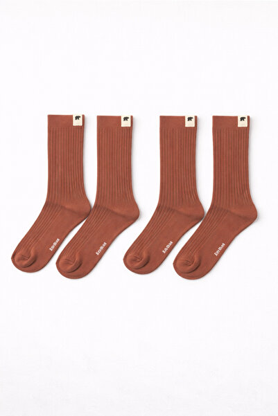 Bad Bear 2 Pieces of Flake Cinnamon Socks