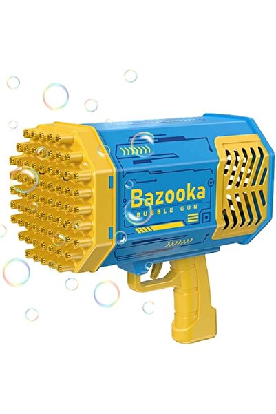 AL ARQAM آلة فقاعات أوتوماتيكية من نوع بازوكا بـ 69 فتحة، مناسبة للأطفال والكبار
