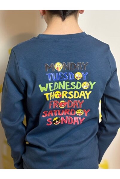 Mir KidsClup تي شيرت بأكمام طويلة من قماش الإنترلوك للجنسين