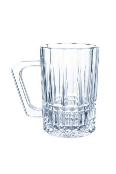 Luminarc Temp Elysee Decorative Durable Glass Coffee Mug Clear 160 ml