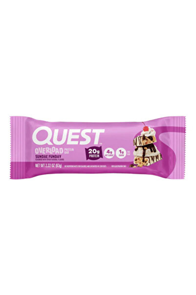 Quest Protein Bar – Overload Sundae Funday 12 pcs Flavor Premium