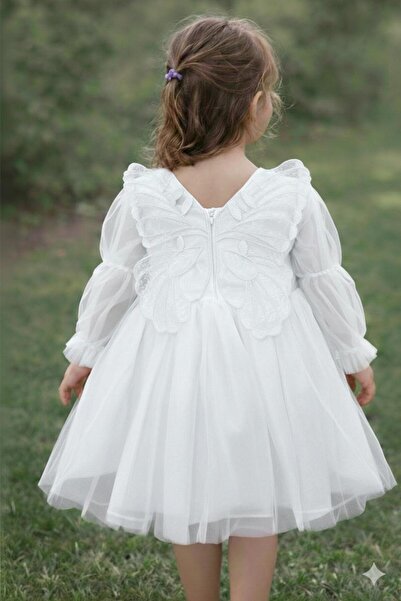 BİLGEN Style Rochie de petrecere pentru fete cu aripi de înger, pentru ocazii...