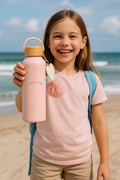 Little Toucan Thermos For Drinks Pink Pastel