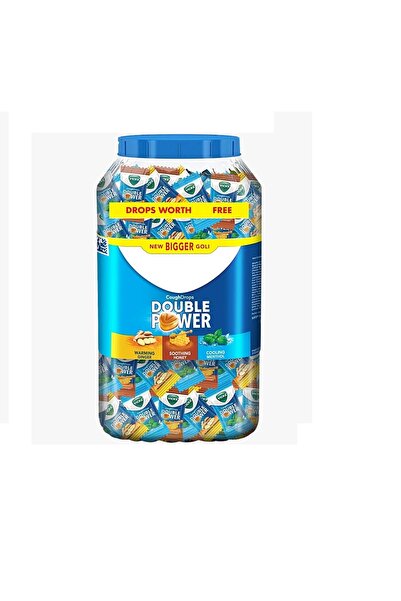 Vicks Menthol, Ginger & Honey Double Strength Cough Lozenges, 225 Count