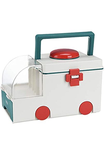 Arabest Large Capacity Plastic Emergency First Aid Box Household Medicine Sto...